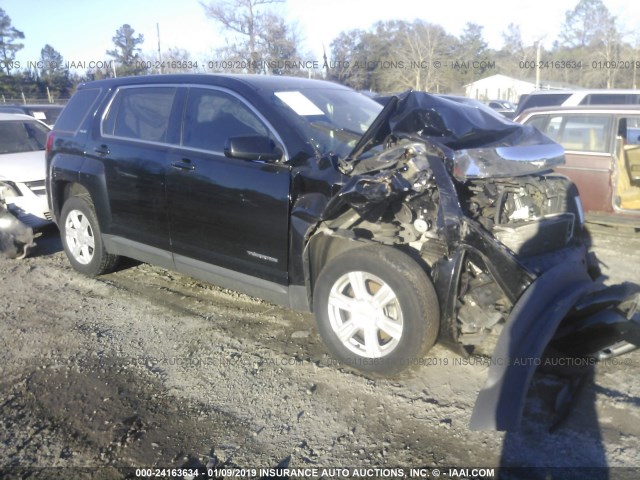 2GKALMEKXF6157794 - 2015 GMC TERRAIN SLE BLACK photo 1