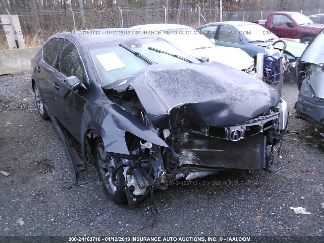 JH4KC1F30EC004402 - 2014 ACURA RLX BLACK photo 1