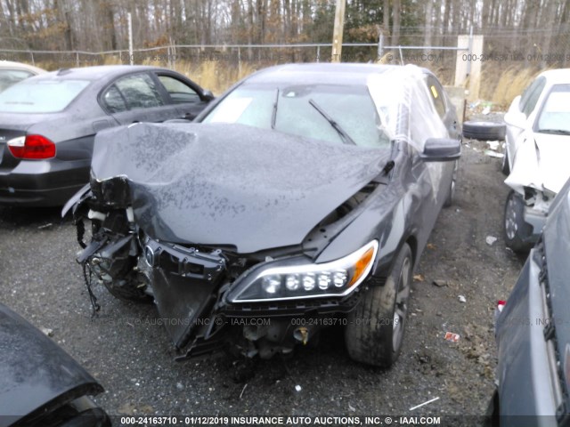 JH4KC1F30EC004402 - 2014 ACURA RLX BLACK photo 2