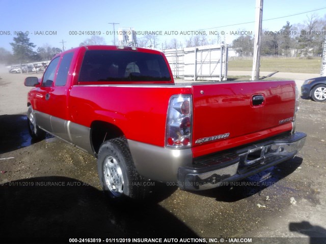 1GCEC19T23Z147582 - 2003 CHEVROLET SILVERADO C1500 RED photo 3