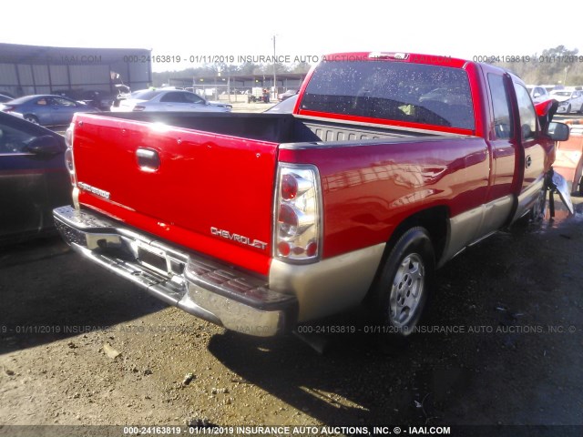 1GCEC19T23Z147582 - 2003 CHEVROLET SILVERADO C1500 RED photo 4