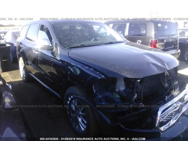 1C4RDJEG4EC267624 - 2014 DODGE DURANGO CITADEL BLACK photo 1