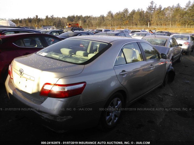 4T1BE46K49U836308 - 2009 TOYOTA CAMRY SE/LE/XLE თაფლისფერი ფოტო 4