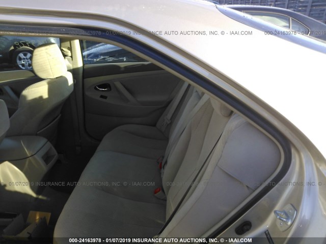4T1BE46K49U836308 - 2009 TOYOTA CAMRY SE/LE/XLE თაფლისფერი ფოტო 8