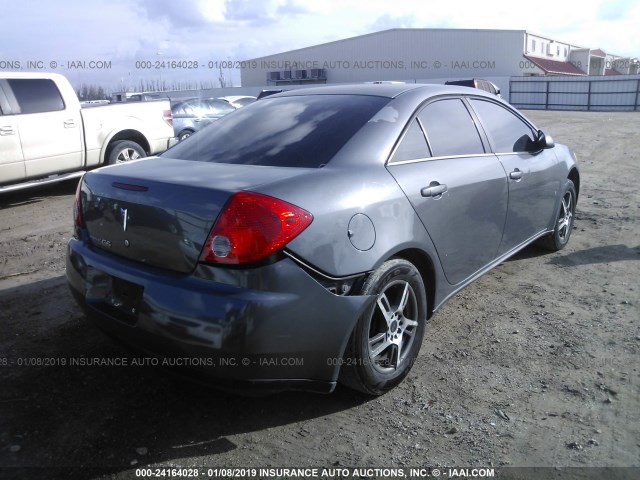 1G2ZF57B084136678 - 2008 PONTIAC G6 VALUE LEADER/BASE GRAY photo 4