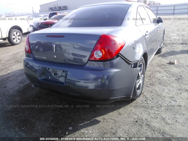 1G2ZF57B084136678 - 2008 PONTIAC G6 VALUE LEADER/BASE GRAY photo 6