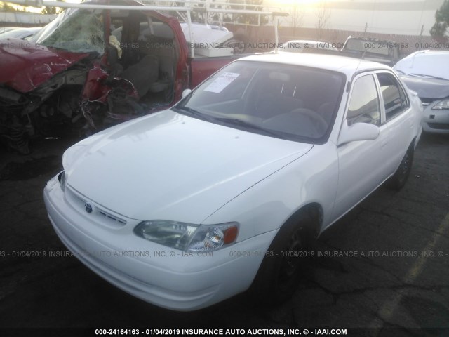 1NXBR12E5YZ336479 - 2000 TOYOTA COROLLA VE/CE/LE WHITE photo 2