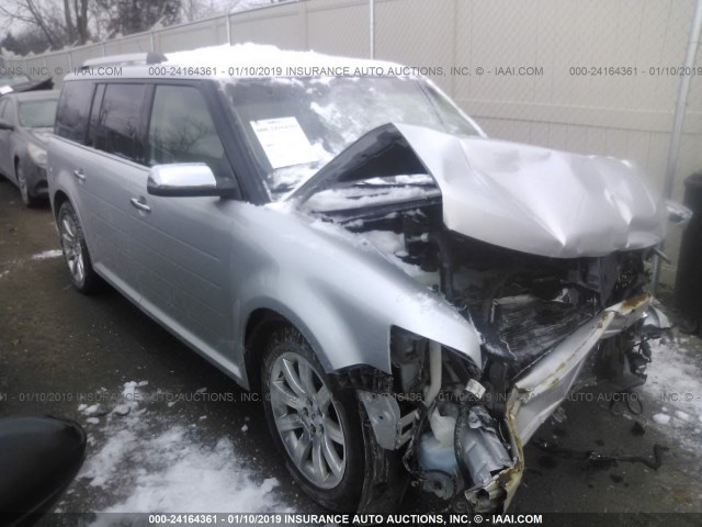 2FMHK6DCXCBD07971 - 2012 FORD FLEX LIMITED SILVER photo 1