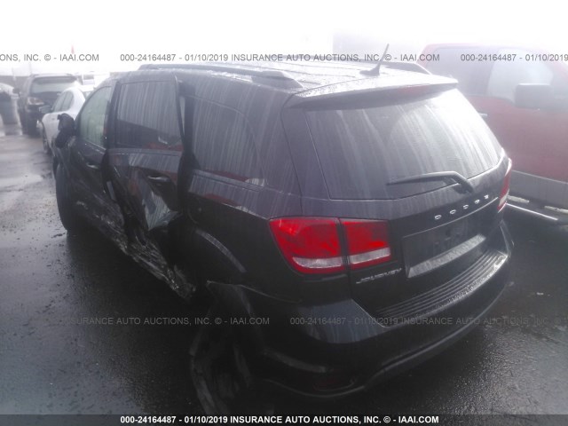 3C4PDCBB4HT643971 - 2017 DODGE JOURNEY SXT BLACK photo 3