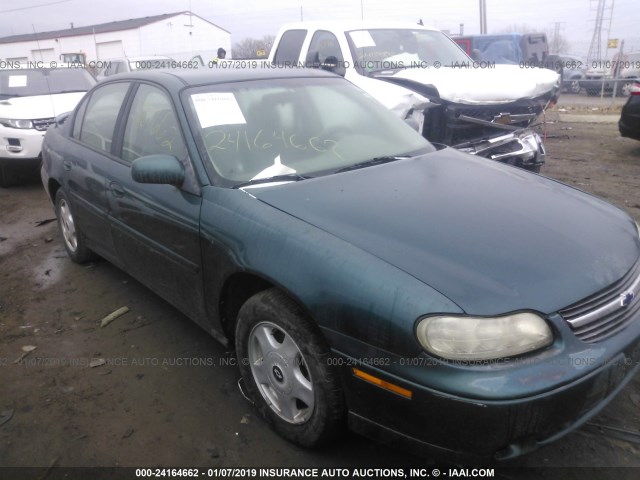 1G1NE52J516159484 - 2001 CHEVROLET MALIBU LS მწვანე ფოტო 1