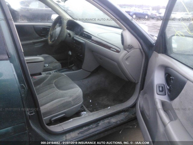 1G1NE52J516159484 - 2001 CHEVROLET MALIBU LS მწვანე ფოტო 5