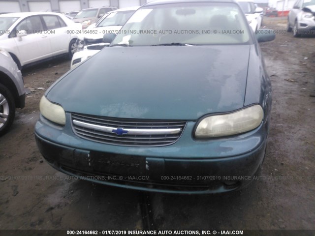 1G1NE52J516159484 - 2001 CHEVROLET MALIBU LS მწვანე ფოტო 6