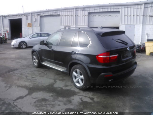 5UXFE43569L037817 - 2009 BMW X5 XDRIVE30I BLACK photo 3