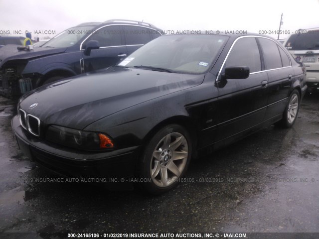 WBADT43493G027463 - 2003 BMW 525 I AUTOMATIC BLACK photo 2