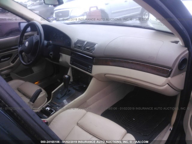 WBADT43493G027463 - 2003 BMW 525 I AUTOMATIC BLACK photo 5