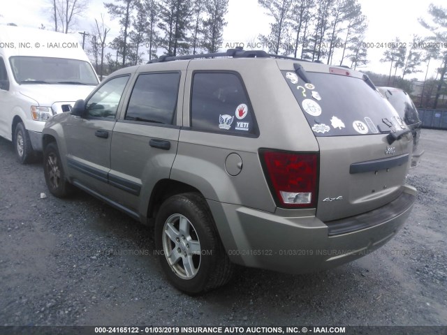 1J4GR48K95C652147 - 2005 JEEP GRAND CHEROKEE LAREDO/COLUMBIA/FREEDOM 金色 照片 3