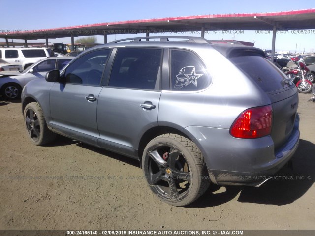 WP1AA29P86LA25456 - 2006 PORSCHE CAYENNE GRAY photo 3