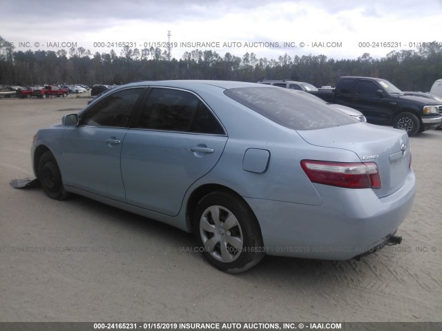 4T1BE46K79U813802 - 2009 TOYOTA CAMRY Light Blue photo 3