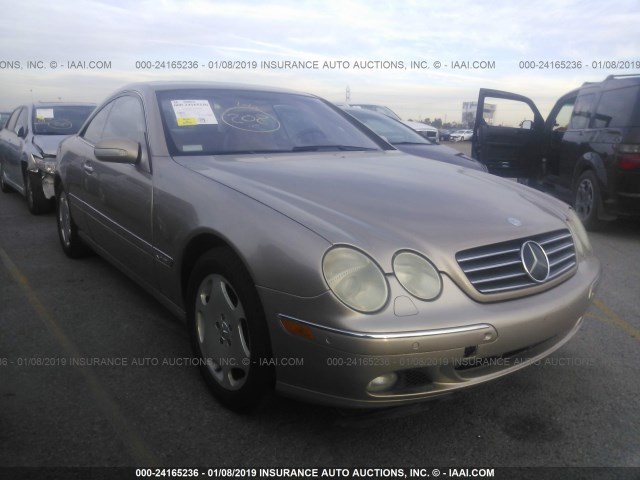 WDBPJ78J62A019052 - 2002 MERCEDES-BENZ CL 600 BROWN photo 1