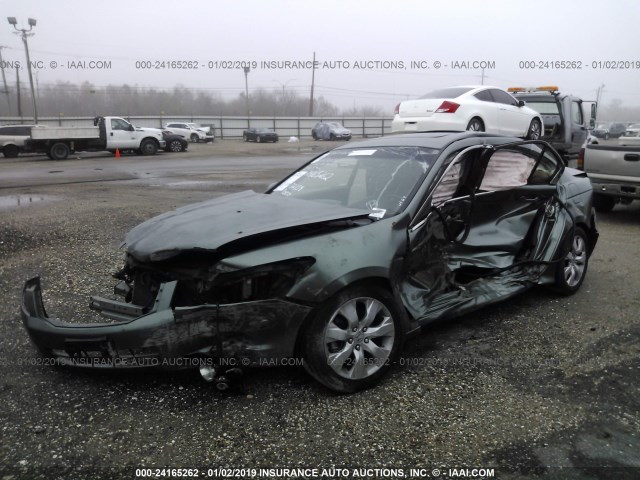 1HGCP26849A136948 - 2009 HONDA ACCORD EXL GREEN photo 6