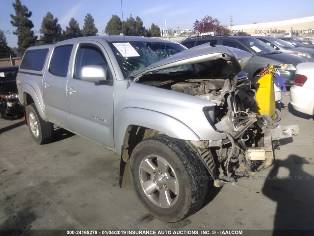 5TELU42N18Z562583 - 2008 TOYOTA TACOMA DOUBLE CAB 银色 照片 1