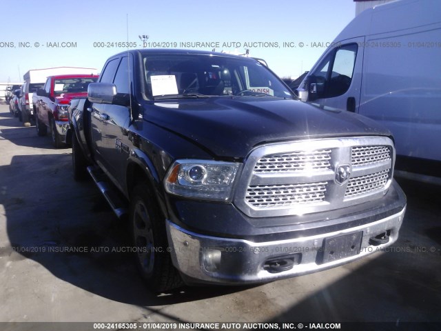 1C6RR7NM2GS344162 - 2016 RAM 1500 LARAMIE BLACK photo 1