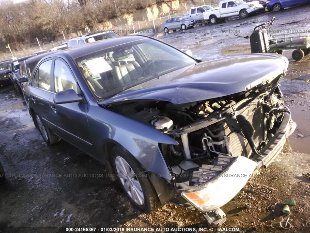 5NPEU4AC4AH621370 - 2010 HYUNDAI SONATA SE/LIMITED GRAY photo 1