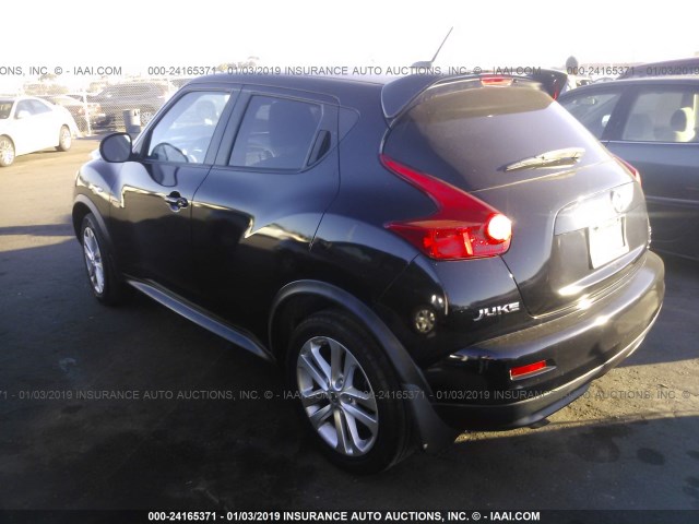 JN8AF5MV1CT115252 - 2012 NISSAN JUKE S/SV/SL BLACK photo 3