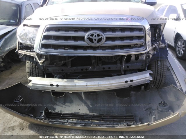 5TDKY5G15GS062708 - 2016 TOYOTA SEQUOIA LIMITED GOLD photo 6