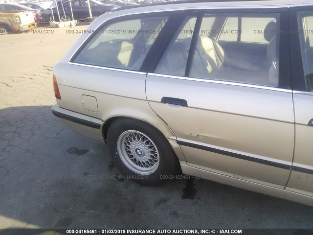 WBAHJ6321SGD24827 - 1995 BMW 525 IT AUTOMATIC GOLD photo 6