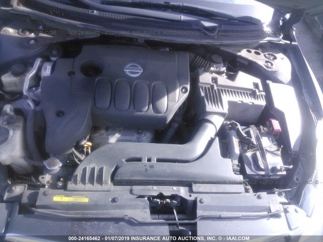 1N4AL21E29N424206 - 2009 NISSAN ALTIMA 2.5/2.5S GRAY photo 10