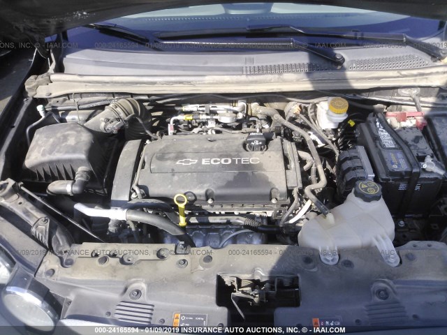 1G1JA6SG4G4164488 - 2016 CHEVROLET SONIC LS 灰色 照片 10