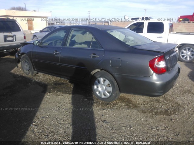 JTDBE32K340270727 - 2004 TOYOTA CAMRY LE/XLE 灰色 照片 3