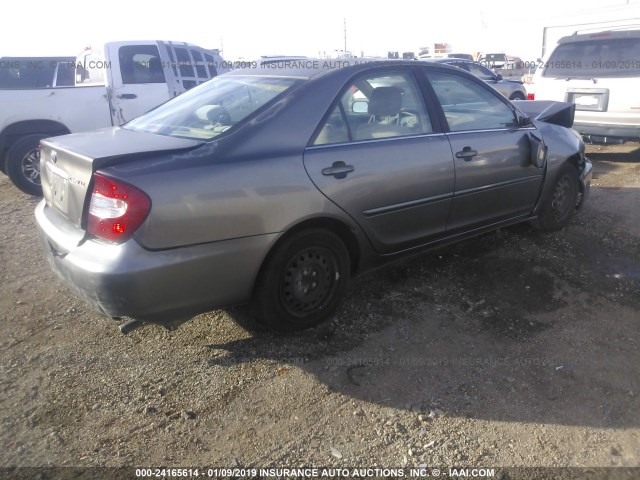 JTDBE32K340270727 - 2004 TOYOTA CAMRY LE/XLE 灰色 照片 4