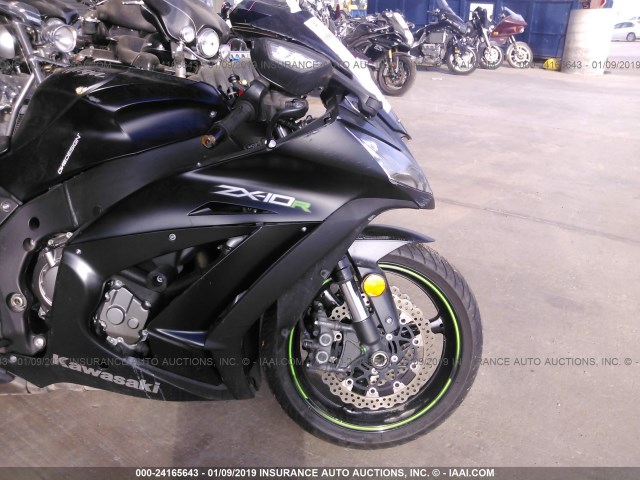 JKAZXCJ18FA025754 - 2015 KAWASAKI ZX1000 J BLACK photo 5