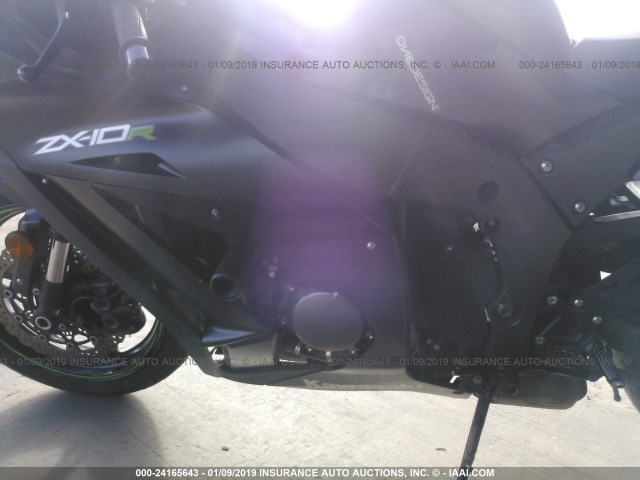 JKAZXCJ18FA025754 - 2015 KAWASAKI ZX1000 J BLACK photo 9