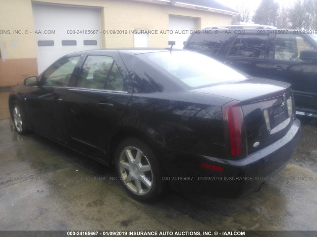 1G6DW677060155228 - 2006 CADILLAC STS BLACK photo 3