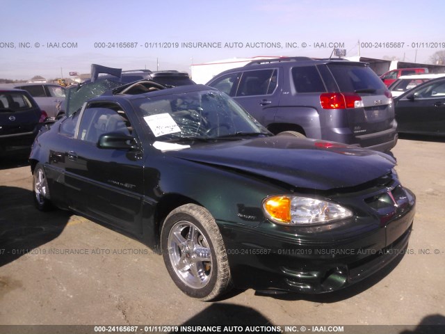 1G2NW12E82C170924 - 2002 PONTIAC GRAND AM GT GREEN photo 1