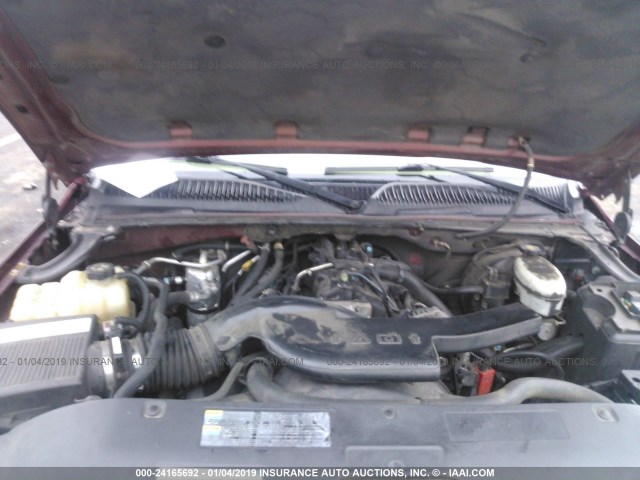 1GKEK13Z53J274670 - 2003 GMC YUKON RED photo 10