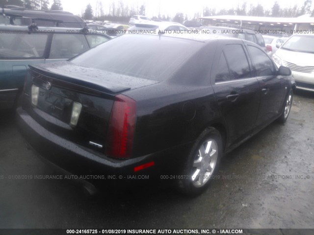 1G6DW677650204902 - 2005 CADILLAC STS BLACK photo 4