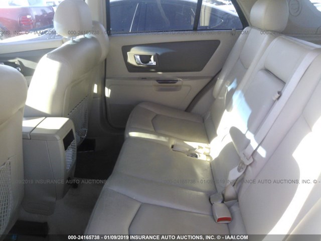 1GYEE637960187082 - 2006 CADILLAC SRX TAN photo 8