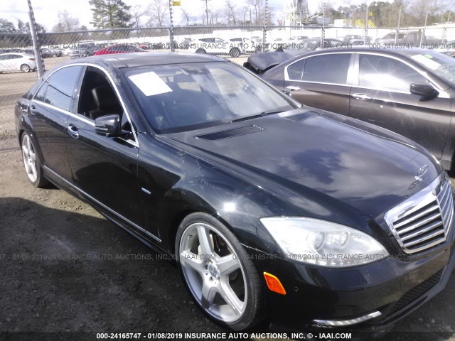 WDDNG7DB6CA423613 - 2012 MERCEDES-BENZ S 550 BLACK photo 1