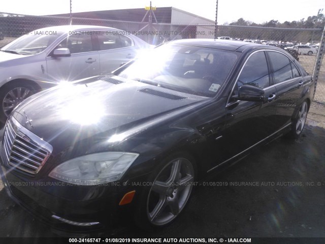 WDDNG7DB6CA423613 - 2012 MERCEDES-BENZ S 550 BLACK photo 2