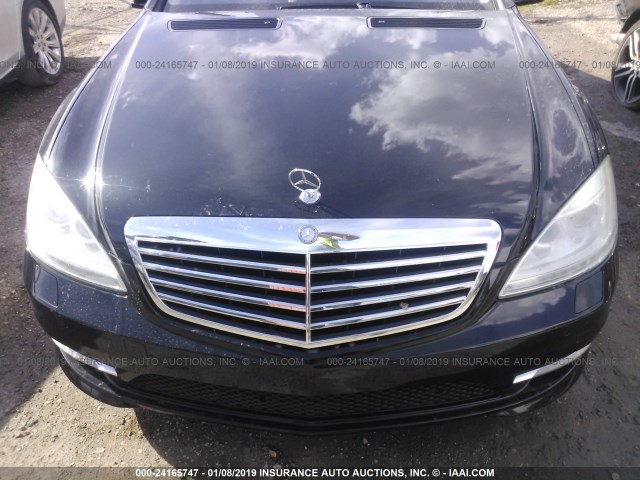 WDDNG7DB6CA423613 - 2012 MERCEDES-BENZ S 550 BLACK photo 6