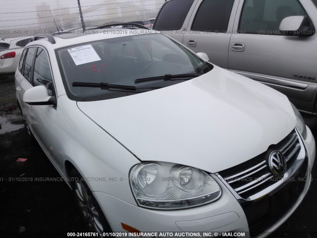 3VWTL71K89M301717 - 2009 VOLKSWAGEN JETTA TDI WHITE photo 1