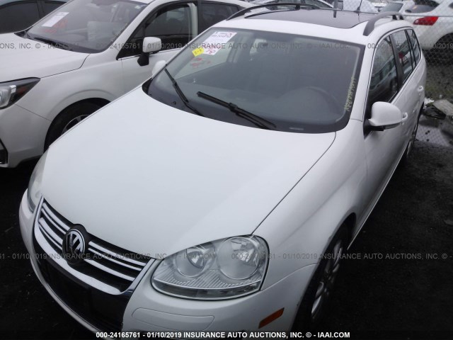 3VWTL71K89M301717 - 2009 VOLKSWAGEN JETTA TDI WHITE photo 6