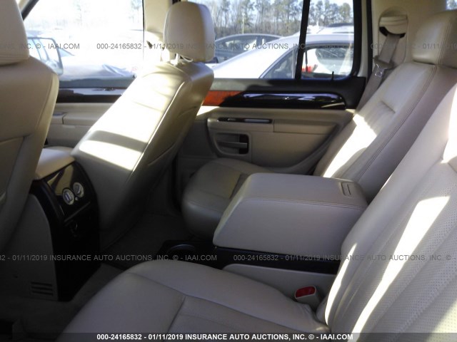 5LMEU68H85ZJ04030 - 2005 LINCOLN AVIATOR 棕色 照片 8