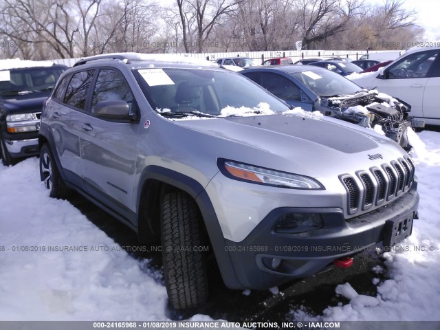 1C4PJMBS3GW326321 - 2016 JEEP CHEROKEE TRAILHAWK Gümüş foto 1