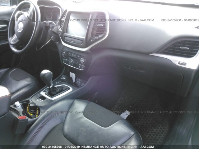 1C4PJMBS3GW326321 - 2016 JEEP CHEROKEE TRAILHAWK Gümüş foto 5