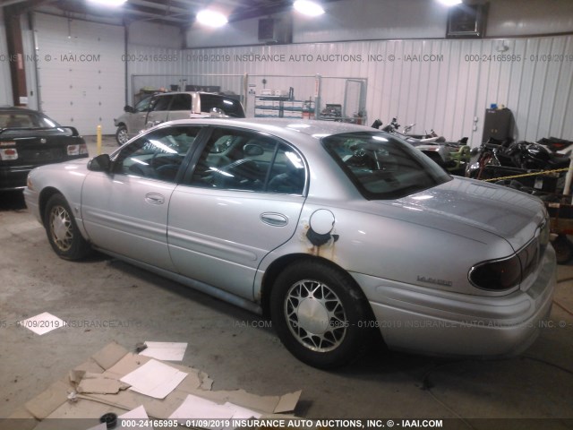 1G4HR54K7YU164041 - 2000 BUICK LESABRE LIMITED SILVER photo 3